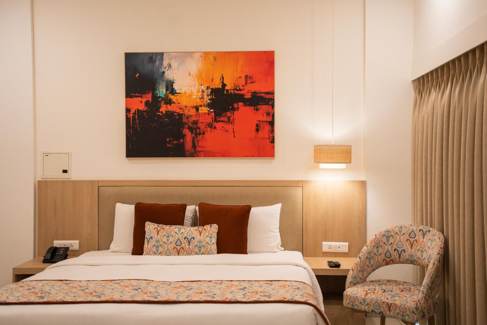 Ar Suites Klj Square Gurgáon Exteriér fotografie